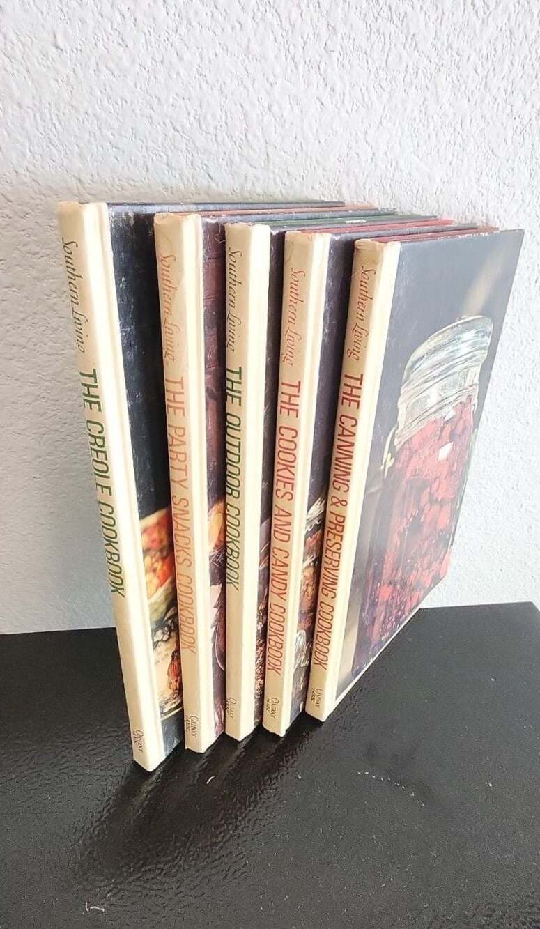 Vintage Southern Living Cookbook 5-Book Set!